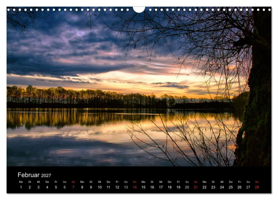Die Farben des Niederrheins (CALVENDO Wandkalender 2027)