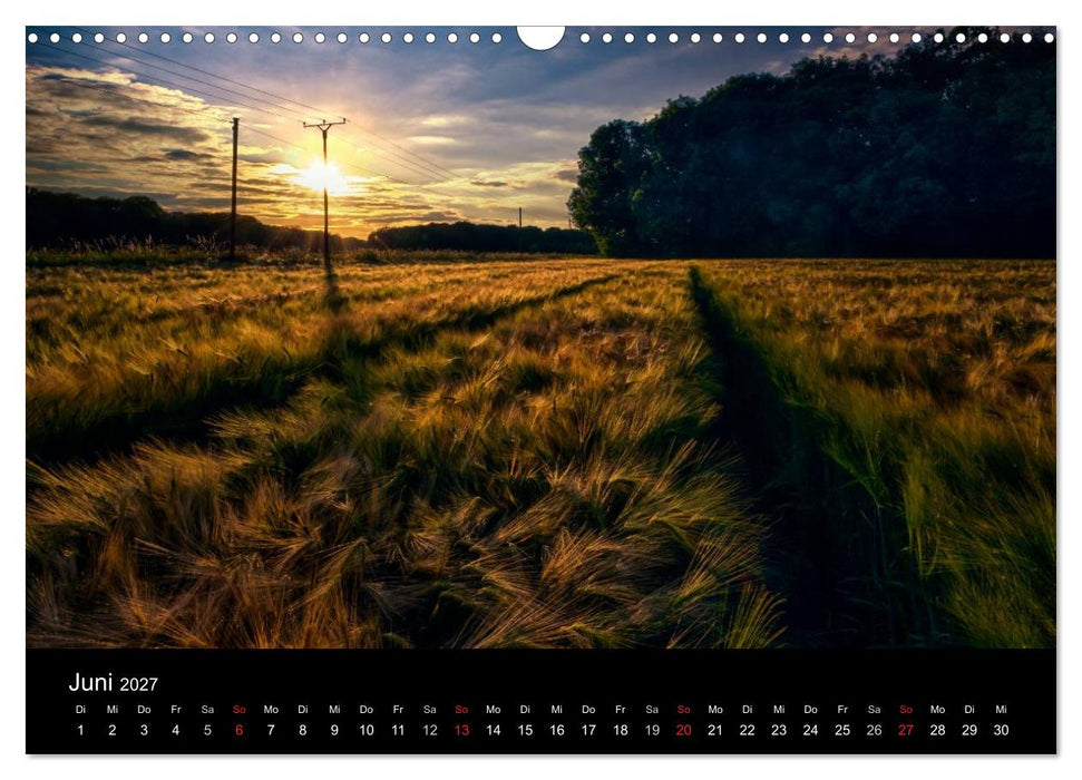Die Farben des Niederrheins (CALVENDO Wandkalender 2027)