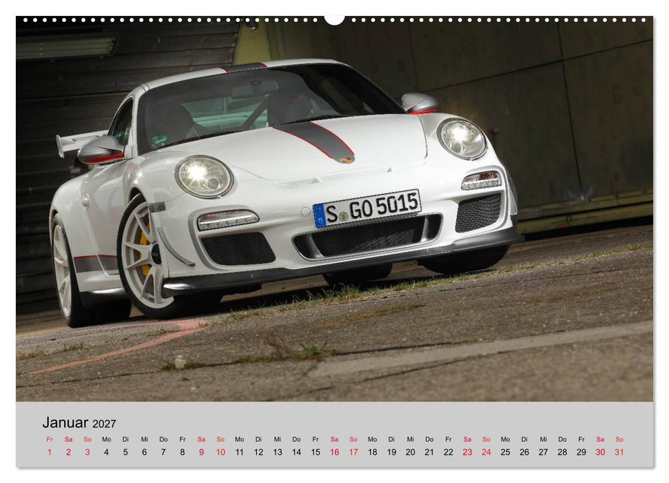 Porsche GT3RS 4,0 (CALVENDO Premium Wandkalender 2027)