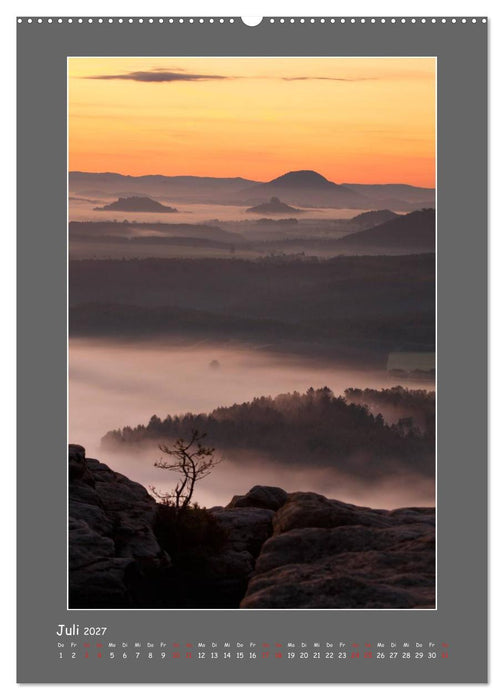 Meine schöne Sächsische Schweiz (CALVENDO Premium Wandkalender 2027)