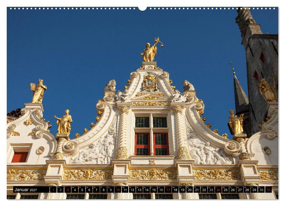 Brügge - Belgien (CALVENDO Premium Wandkalender 2027)