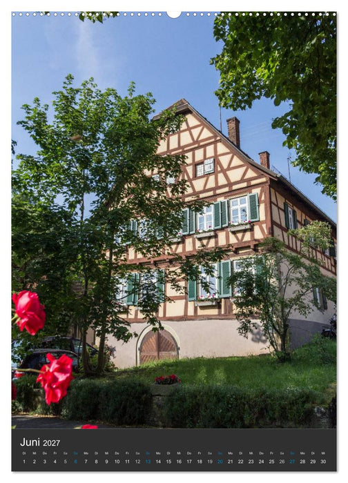 Strümpfelbach - Fachwerkhäuser (CALVENDO Wandkalender 2027)