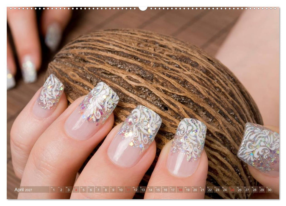 Vergängliche Kunst - Nailart Episode 2 (CALVENDO Premium Wandkalender 2027)