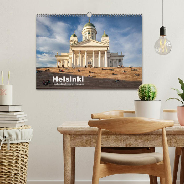 Helsinki - Hauptstadt am Finnischen Meerbusen (CALVENDO Wandkalender 2027)