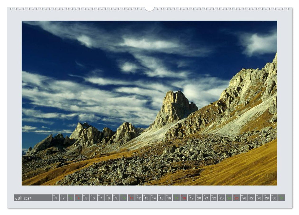 Wunder aus Fels - Die Dolomiten II (CALVENDO Premium Wandkalender 2027)