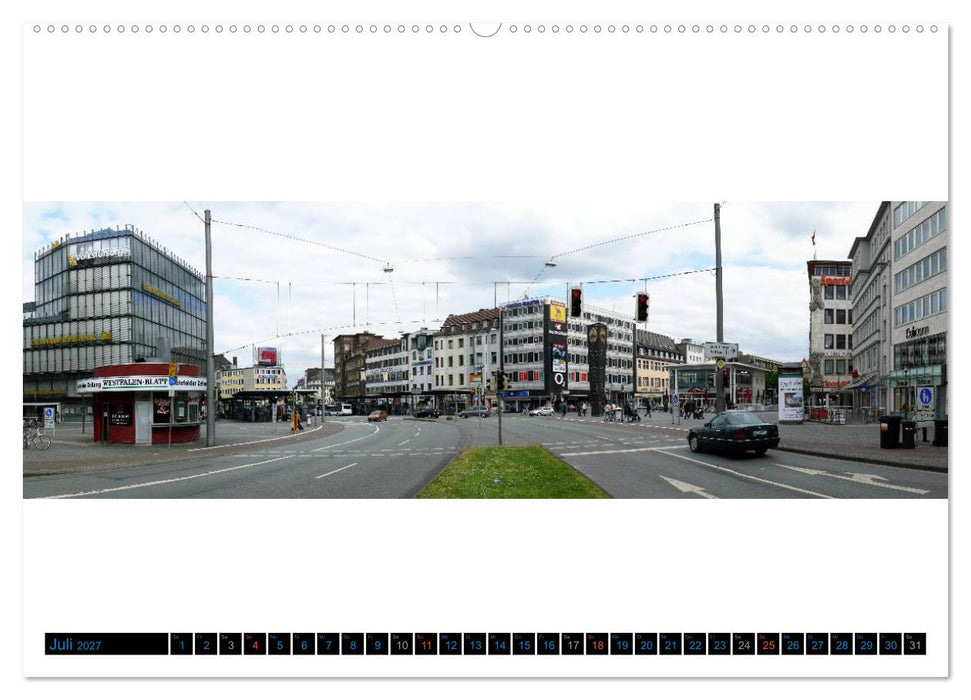 Bielefeld gibt es! Stadtpanoramen (CALVENDO Premium Wandkalender 2027)