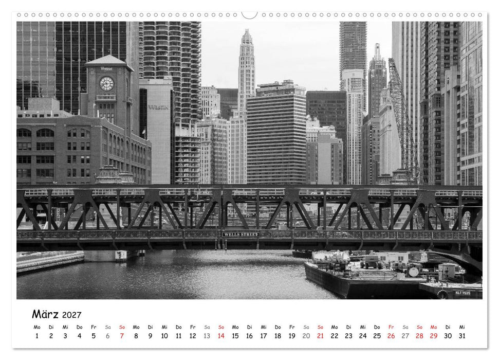 Chicago 2027 (CALVENDO Premium Wandkalender 2027)