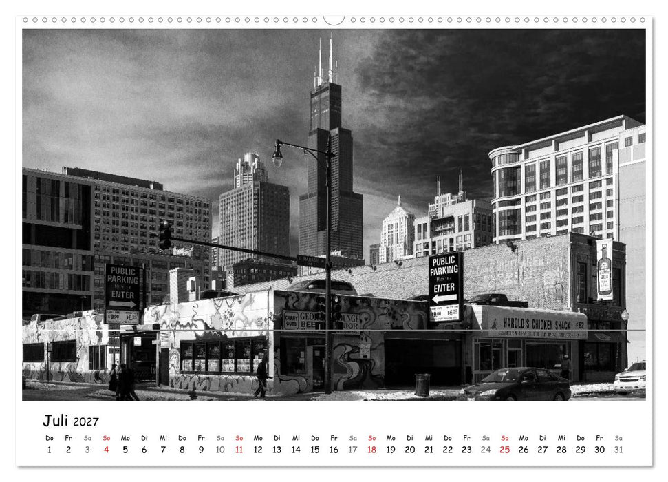 Chicago 2027 (CALVENDO Premium Wandkalender 2027)