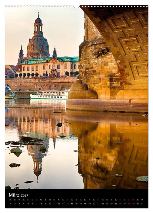 Die wunderschöne Stadt Dresden (CALVENDO Premium Wandkalender 2027)