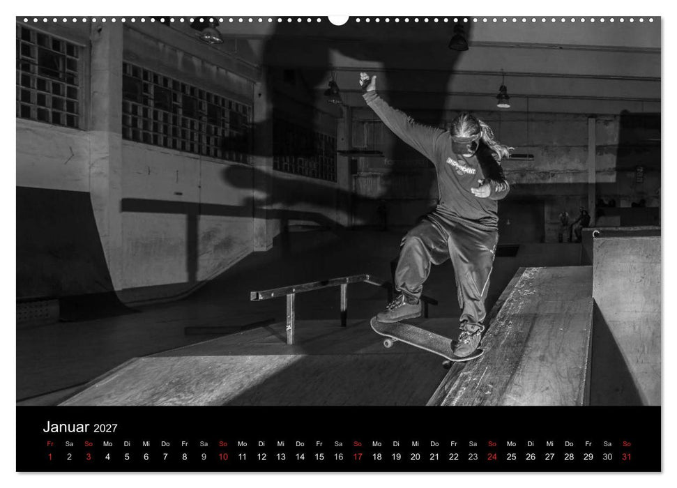 it's SKATEBOARDING (CALVENDO Premium Wandkalender 2027)