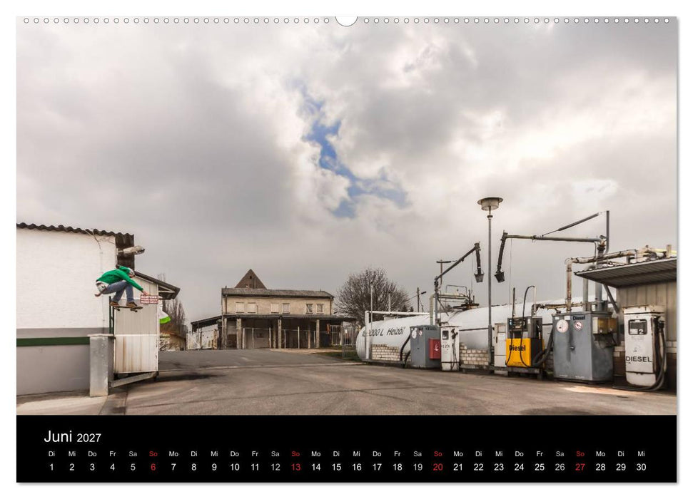 it's SKATEBOARDING (CALVENDO Premium Wandkalender 2027)