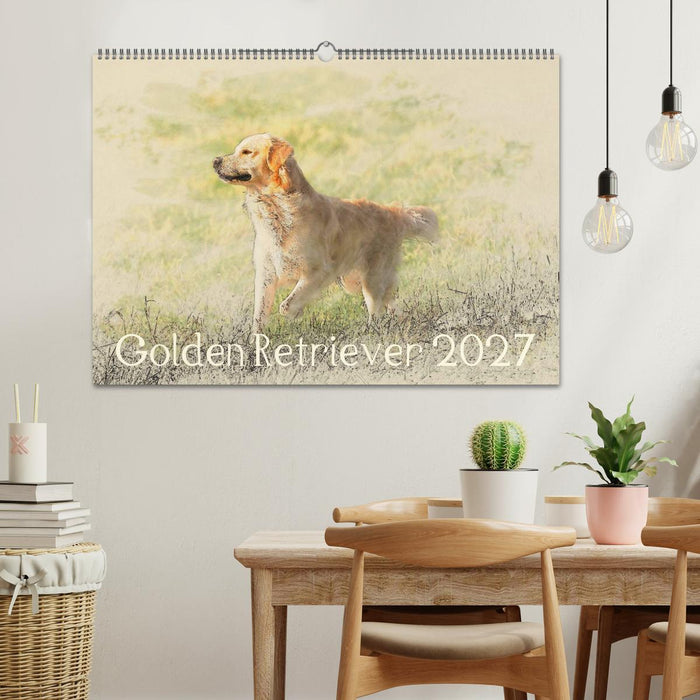 Golden Retriever 2027 (CALVENDO Wandkalender 2027)