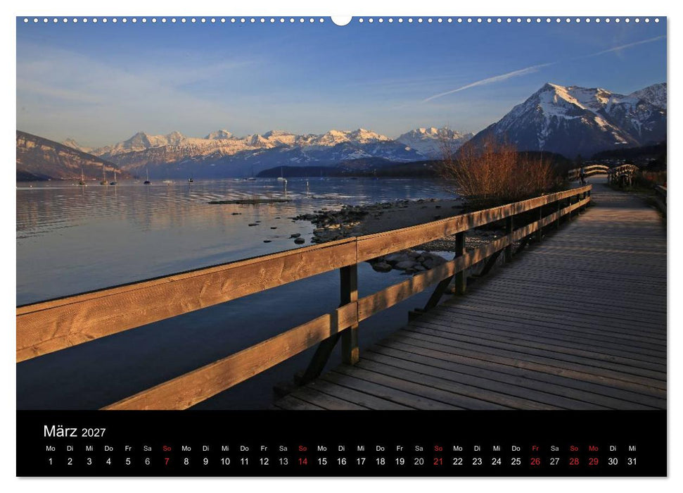 Unterwegs in den Schweizer Bergen - Swissmountainview (CALVENDO Wandkalender 2027)