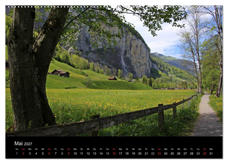 Unterwegs in den Schweizer Bergen - Swissmountainview (CALVENDO Wandkalender 2027)