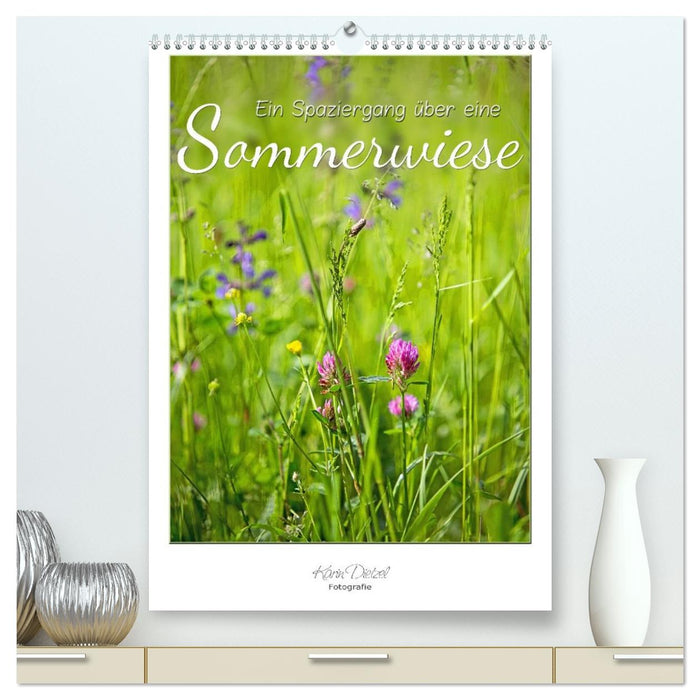 Ein Spaziergang über eine Sommerwiese (CALVENDO Premium Wandkalender 2027)