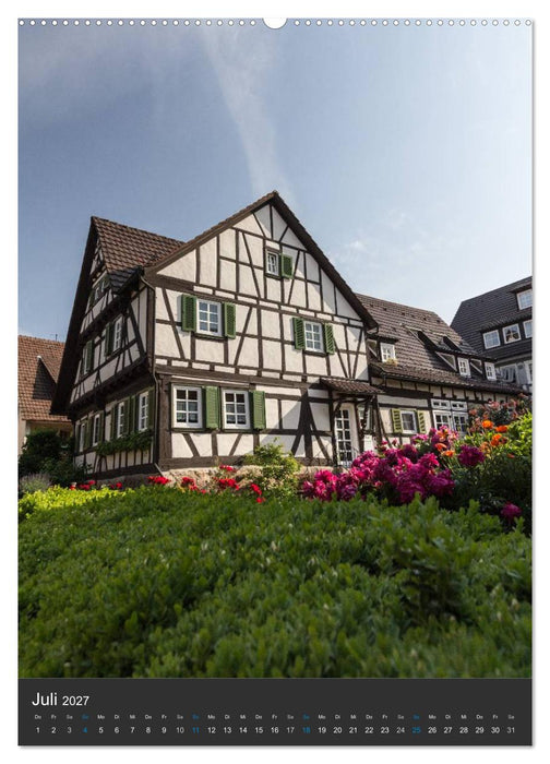 Strümpfelbach - Fachwerkhäuser (CALVENDO Premium Wandkalender 2027)