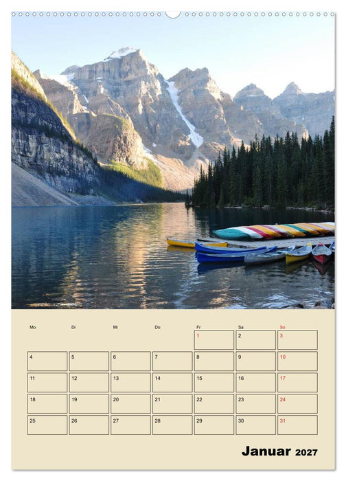 Kanadas große Seen / Planer (CALVENDO Wandkalender 2027)
