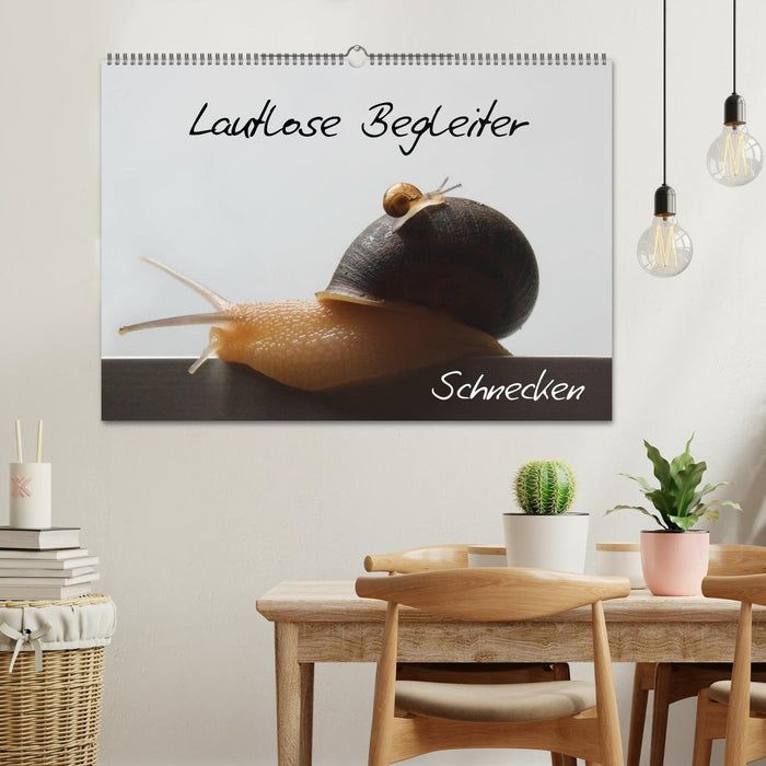 Lautlose Begleiter - Schnecken (CALVENDO Wandkalender 2027)