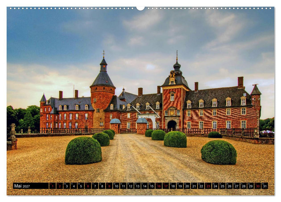 Burgen und Schlösser im Münsterland (CALVENDO Premium Wandkalender 2027)