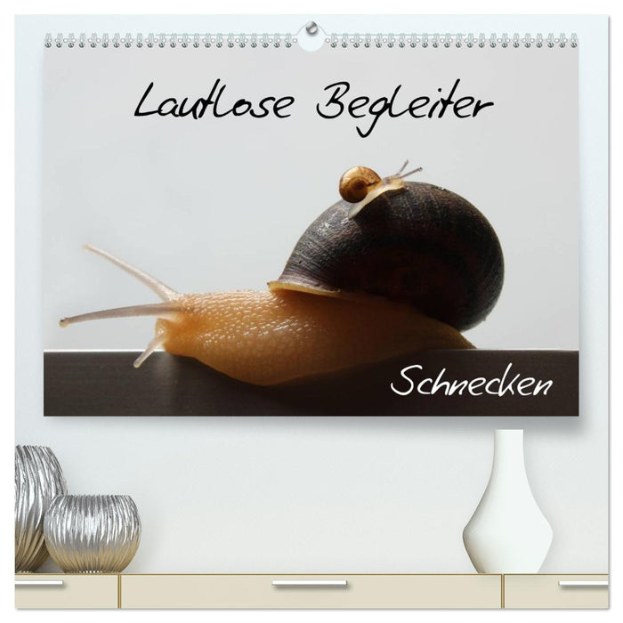 Lautlose Begleiter - Schnecken (CALVENDO Premium Wandkalender 2027)