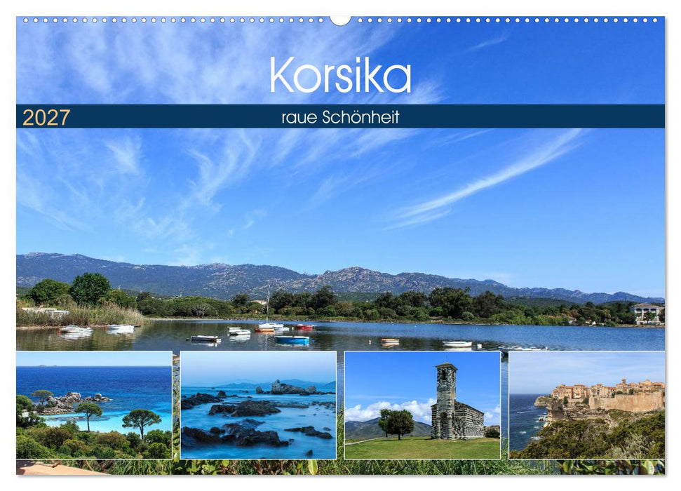 Korsika - raue Schönheit (CALVENDO Wandkalender 2027)
