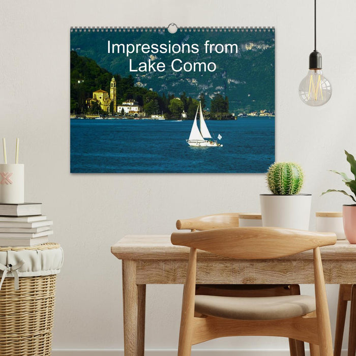 Impressions from Lake Como / UK-Version (CALVENDO Monthly Calendar 2027)