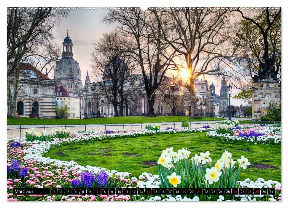 WUNDERVOLLES DRESDEN (CALVENDO Premium Wandkalender 2027)
