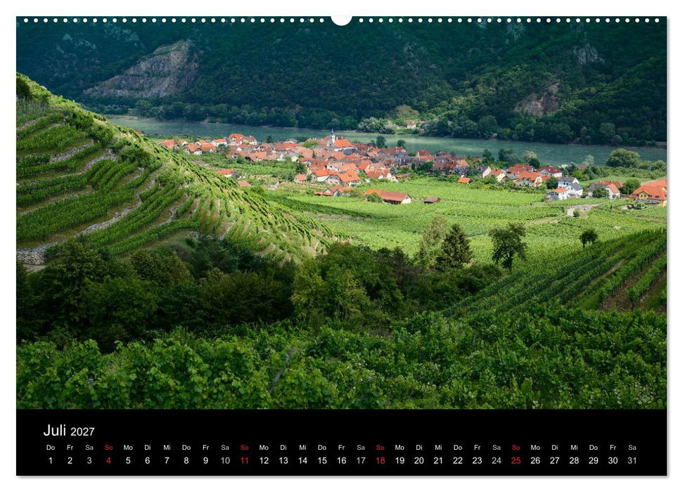 Wachau, Wachau, du Träumerin (CALVENDO Premium Wandkalender 2027)