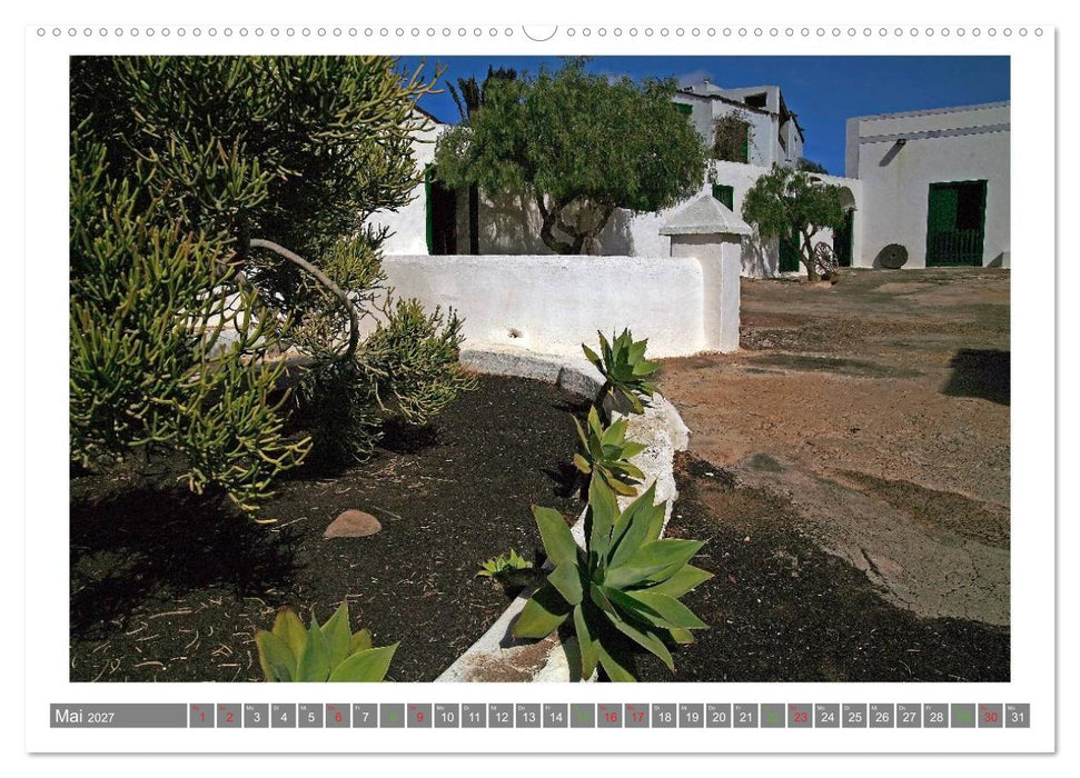 Aus dem Meer geboren - Lanzarote (CALVENDO Wandkalender 2027)