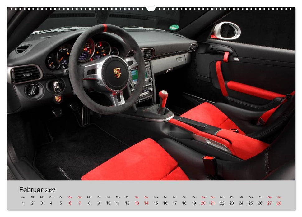 Porsche GT3RS 4,0 (CALVENDO Wandkalender 2027)