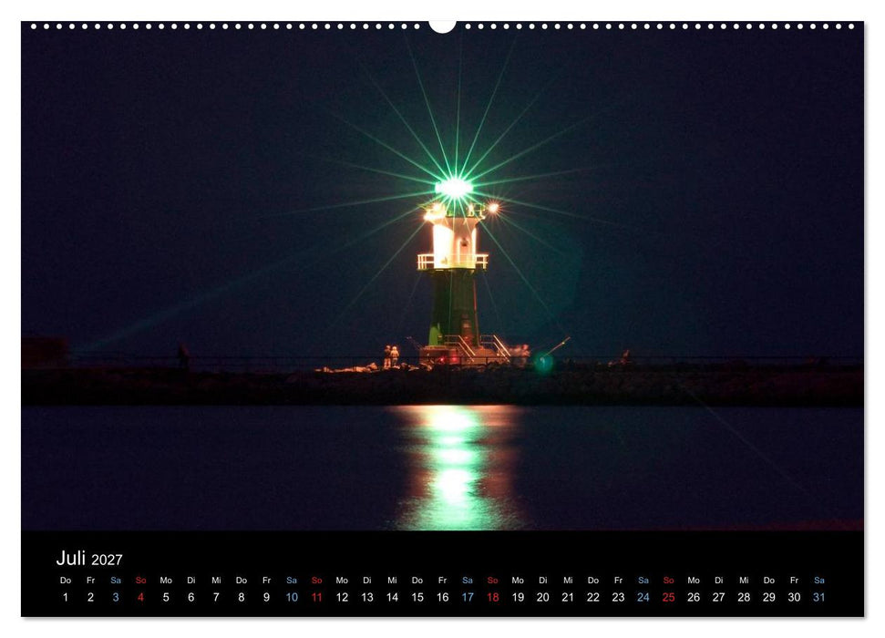 Warnemünde - Maritime Landschaften (CALVENDO Premium Wandkalender 2027)