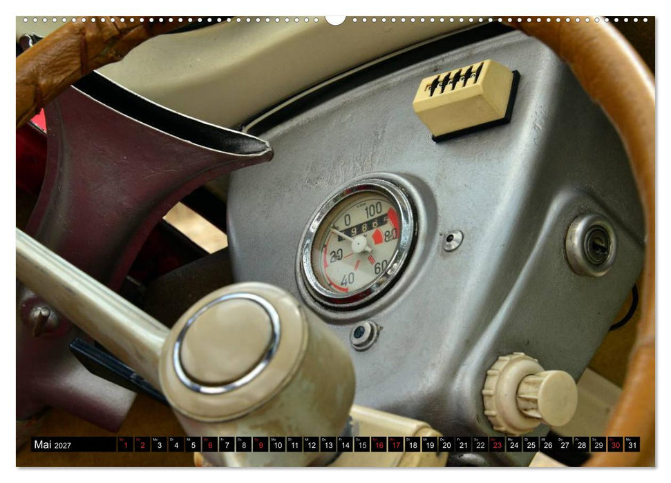 BMW Isetta - Die Knutschkugel (CALVENDO Wandkalender 2027)