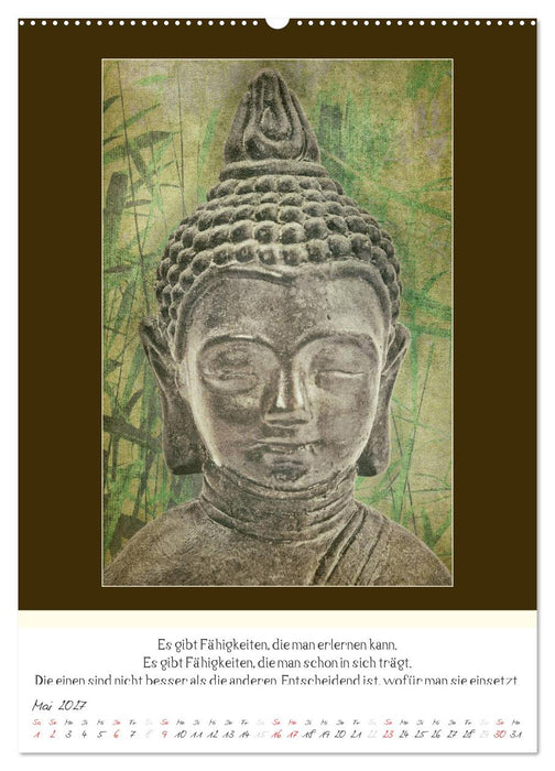 Der Buddhistische Weisheiten Kalender (CALVENDO Wandkalender 2027)