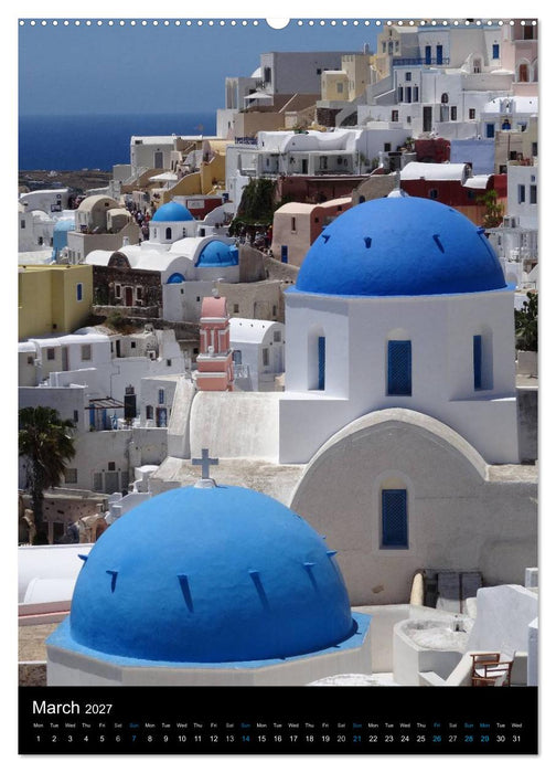 Santorini - Greece (CALVENDO Premium-Calendar 2027)