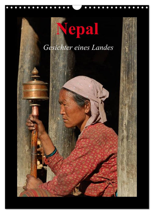 Nepal - Gesichter eines Landes (CALVENDO Wandkalender 2027)