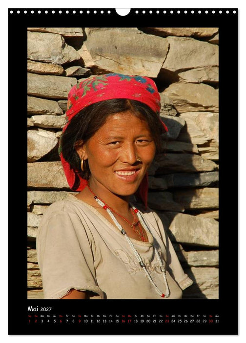 Nepal - Gesichter eines Landes (CALVENDO Wandkalender 2027)