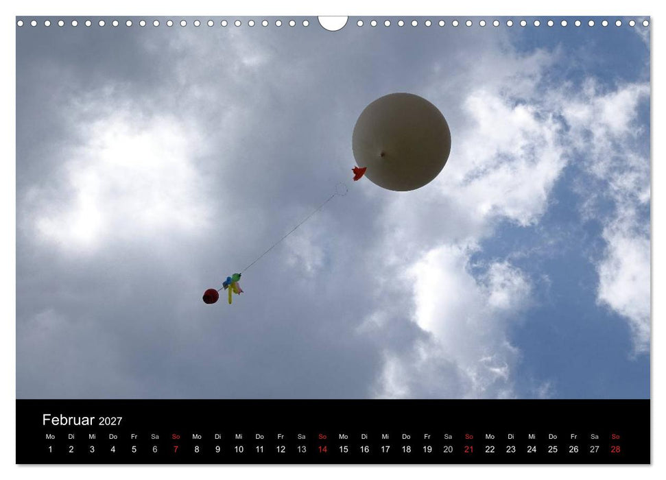 Eine Reise in die Stratosphäre (CALVENDO Wandkalender 2027)