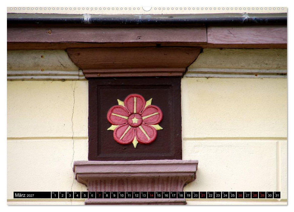 Lippische Rosen (CALVENDO Premium Wandkalender 2027)