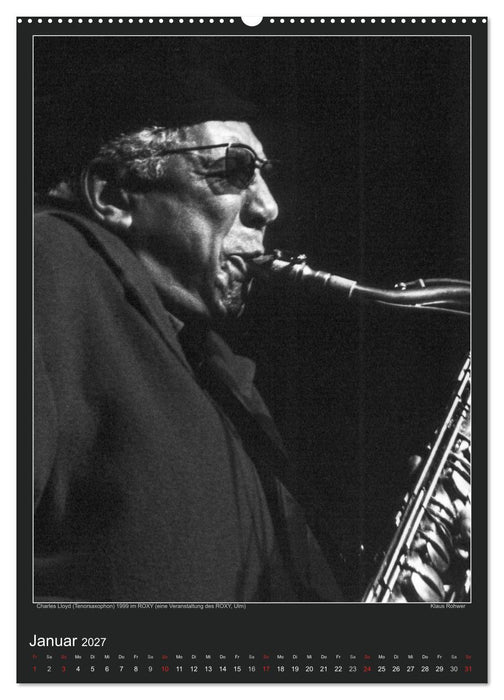 Jazz Moments (CALVENDO Wandkalender 2027)