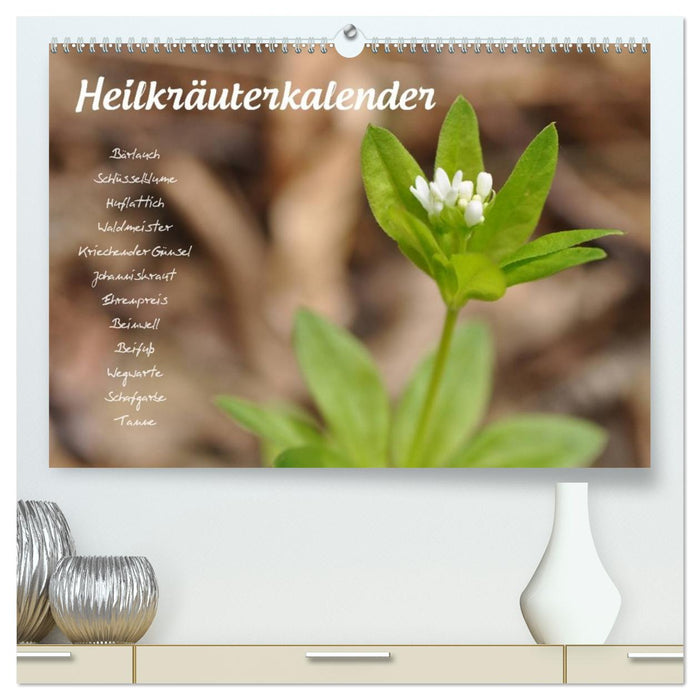 Heilkräuterkalender (CALVENDO Premium Wandkalender 2027)