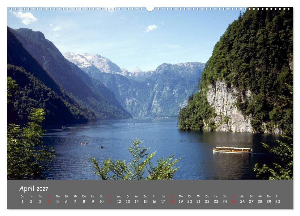 Zauberhaftes Berchtesgadener Land (CALVENDO Wandkalender 2027)
