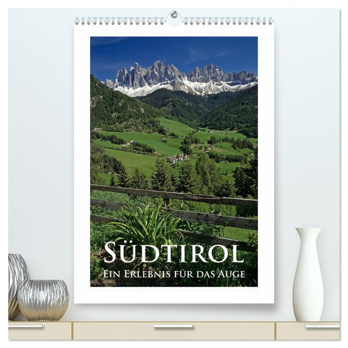Südtirol - Ein Erlebnis für das Auge (CALVENDO Premium Wandkalender 2027)