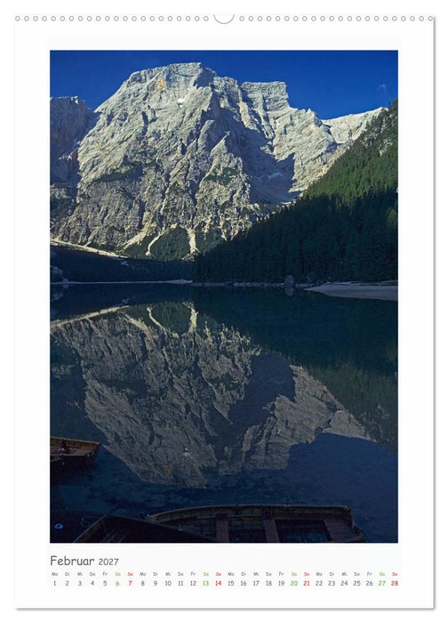 Südtirol - Ein Erlebnis für das Auge (CALVENDO Premium Wandkalender 2027)
