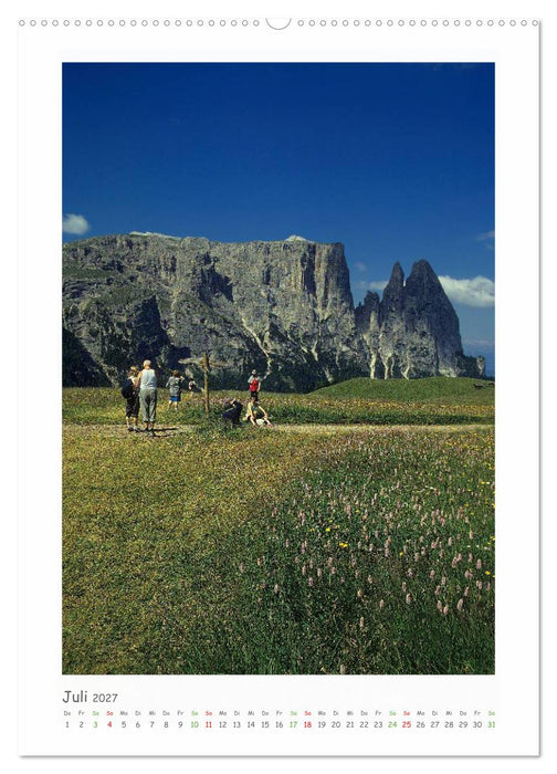 Südtirol - Ein Erlebnis für das Auge (CALVENDO Premium Wandkalender 2027)