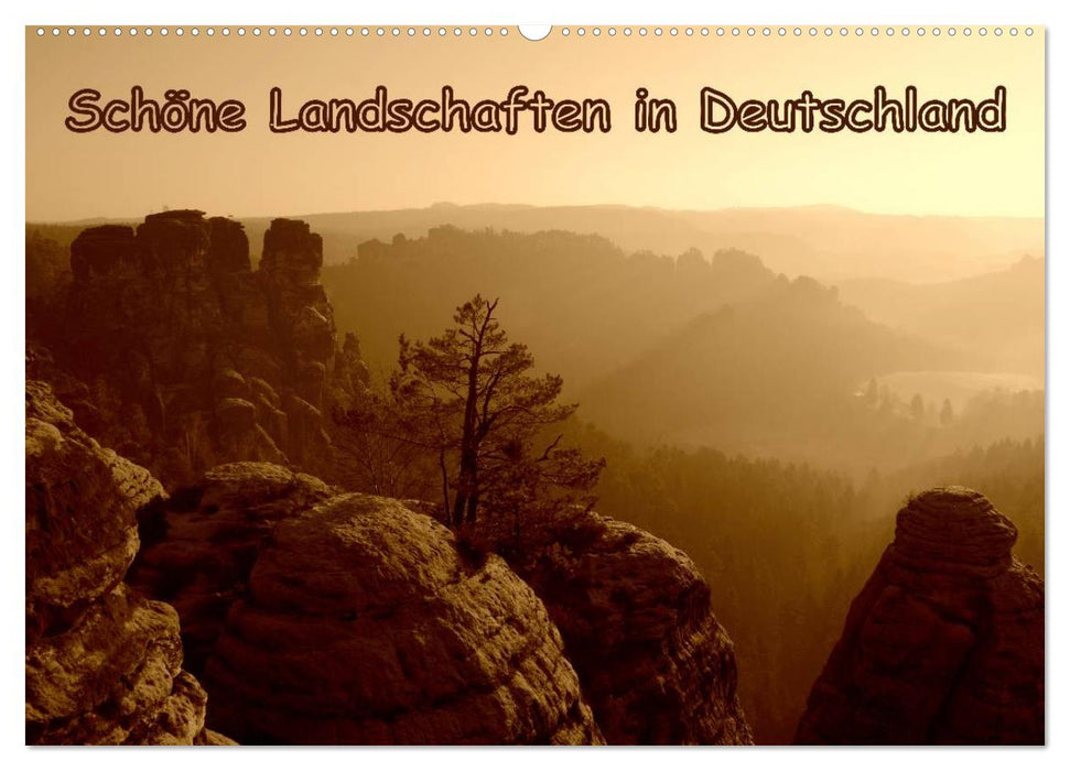 Schöne Landschaften in Deutschland (CALVENDO Wandkalender 2027)