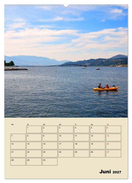 Kanadas große Seen / Planer (CALVENDO Premium Wandkalender 2027)
