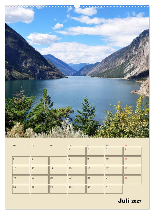 Kanadas große Seen / Planer (CALVENDO Premium Wandkalender 2027)