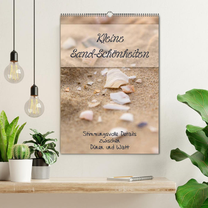 Kleine Sand-Schönheiten / Familienplaner (CALVENDO Wandkalender 2027)