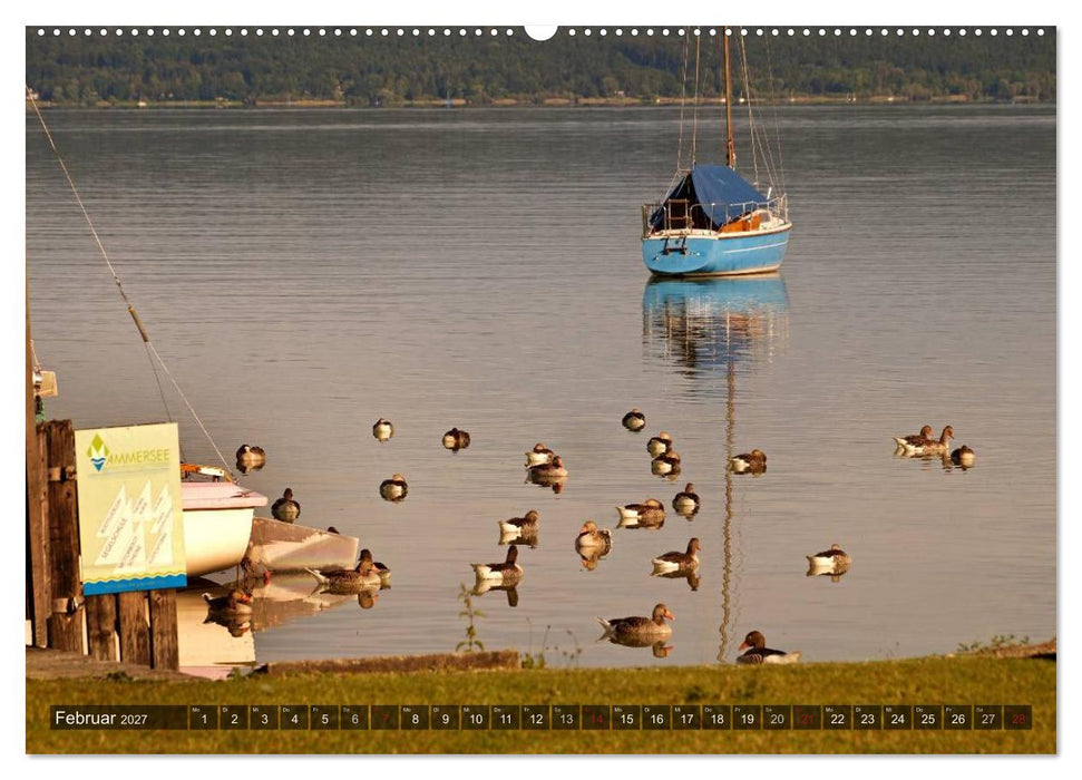 Seestärke - Der Ammersee (CALVENDO Premium Wandkalender 2027)