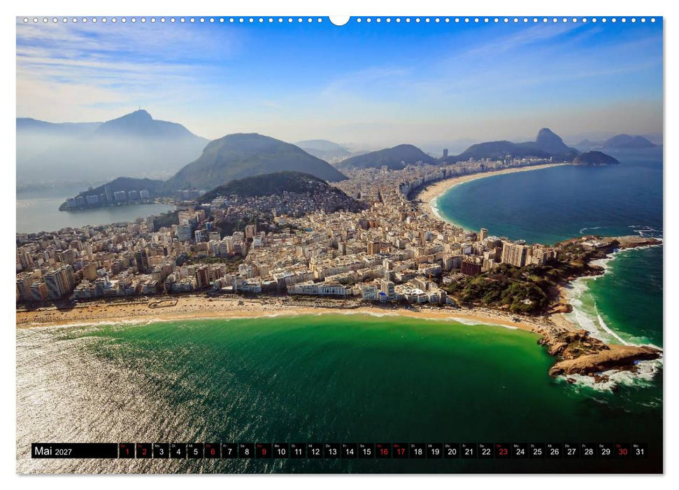 Brasilien. Sonne, Natur und Samba (CALVENDO Wandkalender 2027)